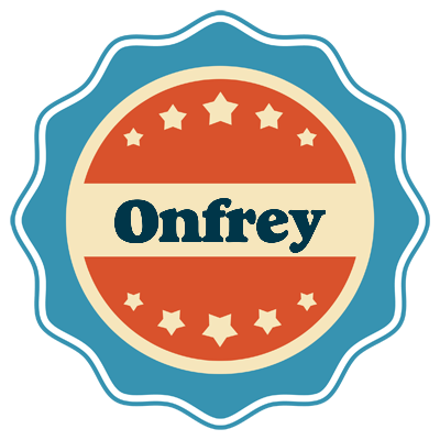 Onfrey labels logo