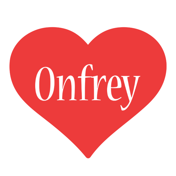 Onfrey love logo