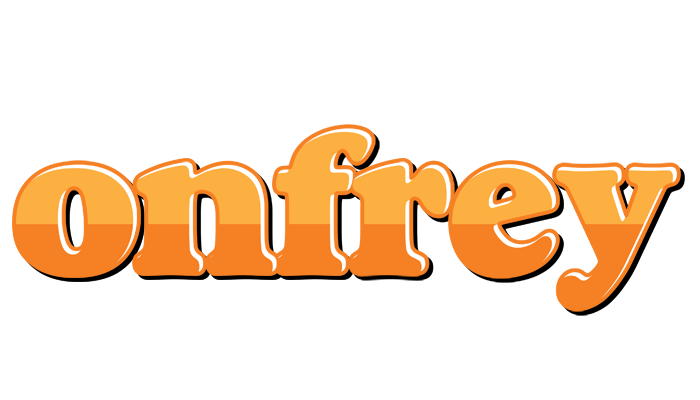 Onfrey orange logo