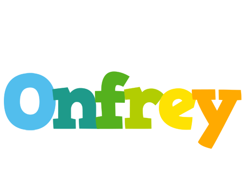 Onfrey rainbows logo