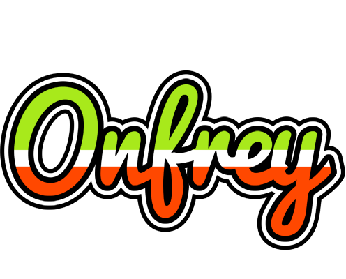 Onfrey superfun logo
