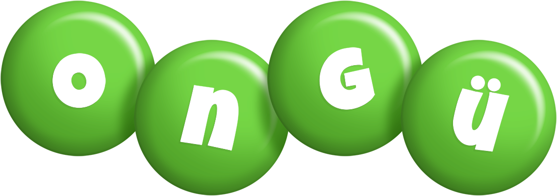 Ongü candy-green logo