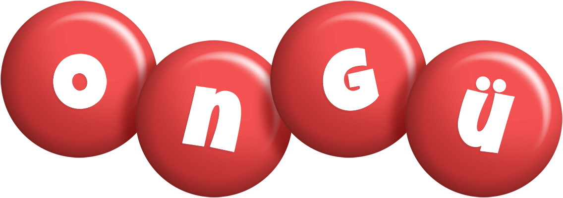 Ongü candy-red logo
