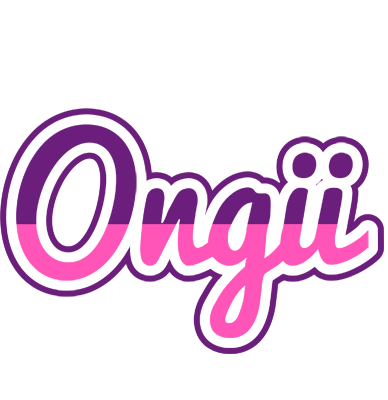 Ongü cheerful logo