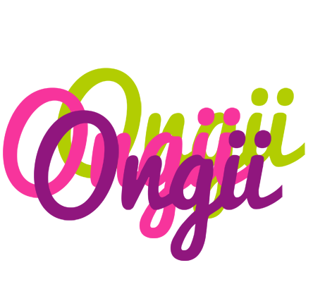 Ongü flowers logo