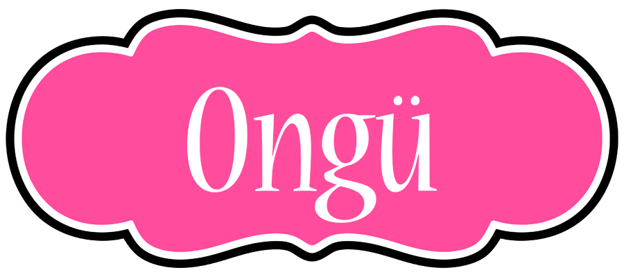 Ongü invitation logo
