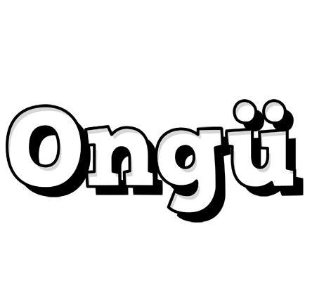 Ongü snowing logo