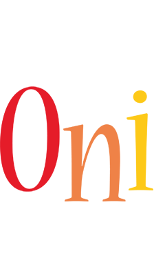Oni birthday logo