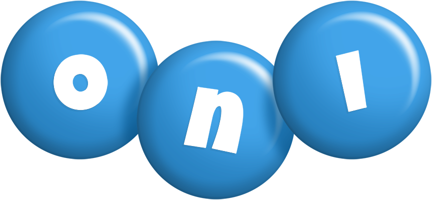 Oni candy-blue logo