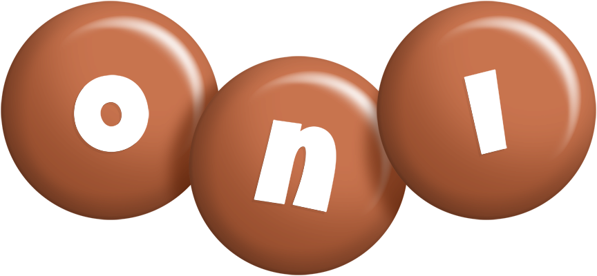 Oni candy-brown logo