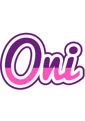Oni cheerful logo