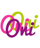 Oni flowers logo