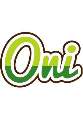Oni golfing logo