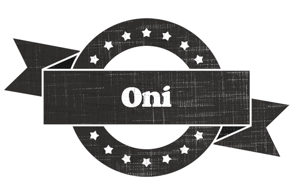 Oni grunge logo