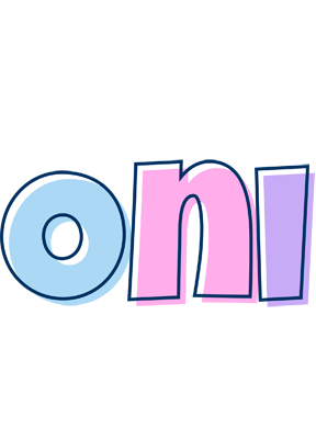 Oni pastel logo