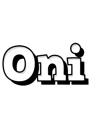 Oni snowing logo