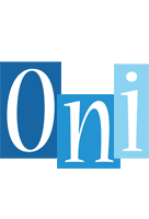 Oni winter logo