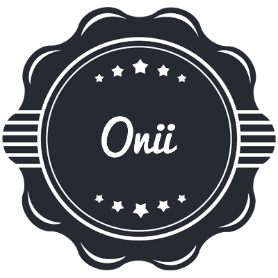 Onii badge logo