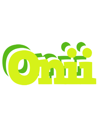 Onii citrus logo