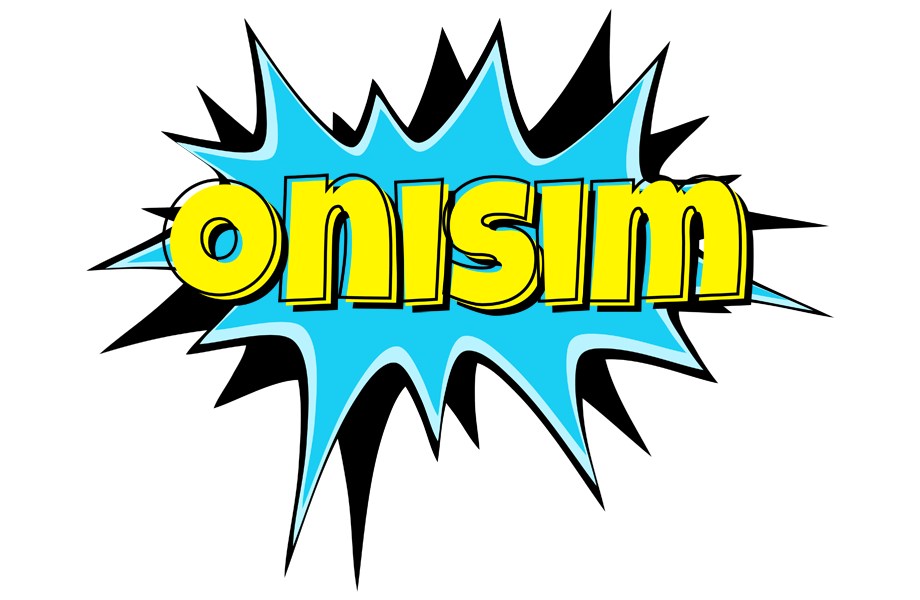 Onisim amazing logo