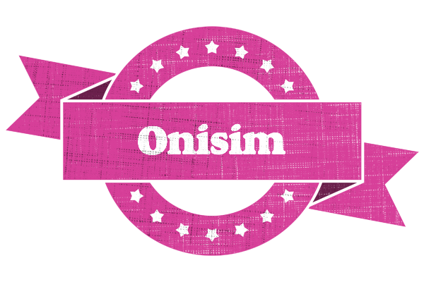 Onisim beauty logo