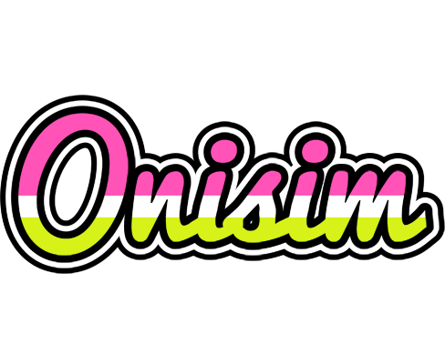 Onisim candies logo