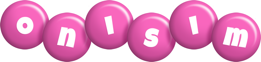 Onisim candy-pink logo