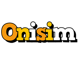 Onisim cartoon logo