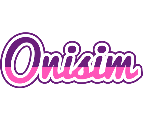 Onisim cheerful logo