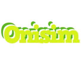 Onisim citrus logo