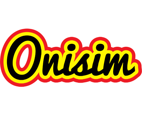 Onisim flaming logo