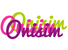 Onisim flowers logo