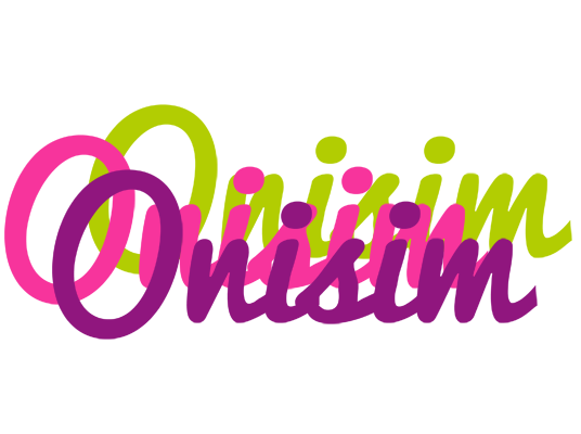 Onisim flowers logo