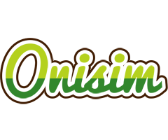 Onisim golfing logo