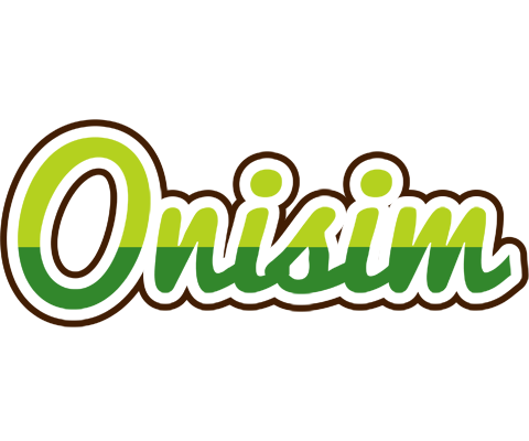 Onisim golfing logo