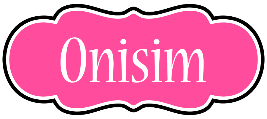 Onisim invitation logo