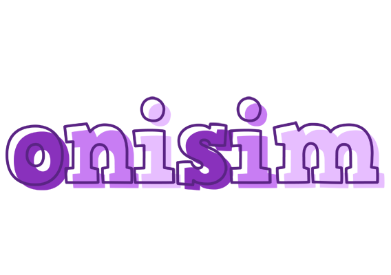 Onisim sensual logo