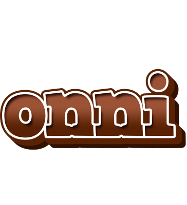 Onni brownie logo