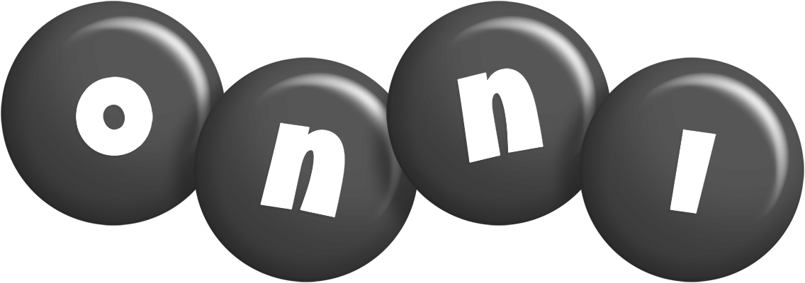 Onni candy-black logo
