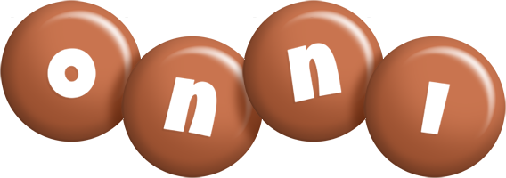 Onni candy-brown logo