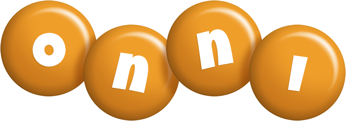 Onni candy-orange logo