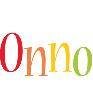 Onno birthday logo