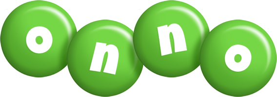 Onno candy-green logo