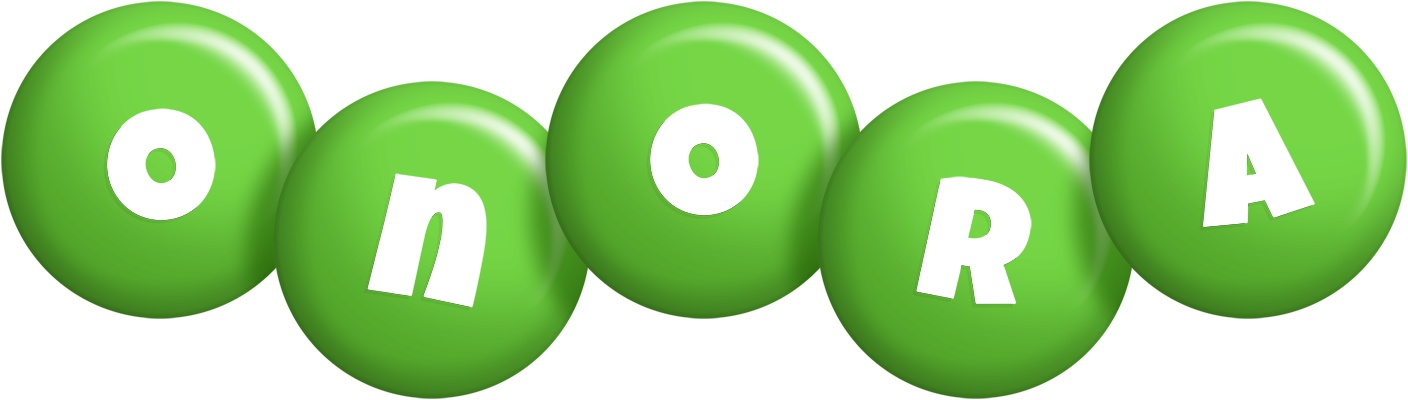 Onora candy-green logo