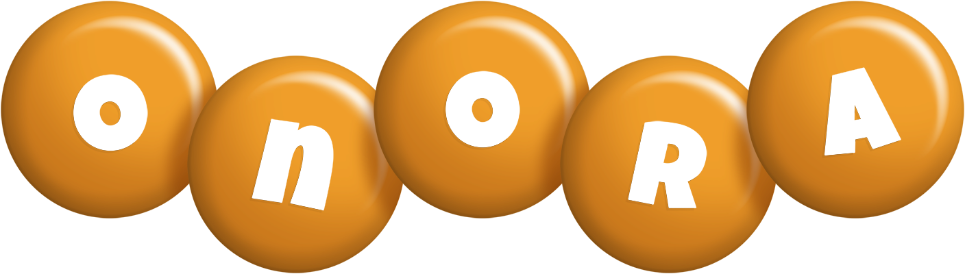 Onora candy-orange logo