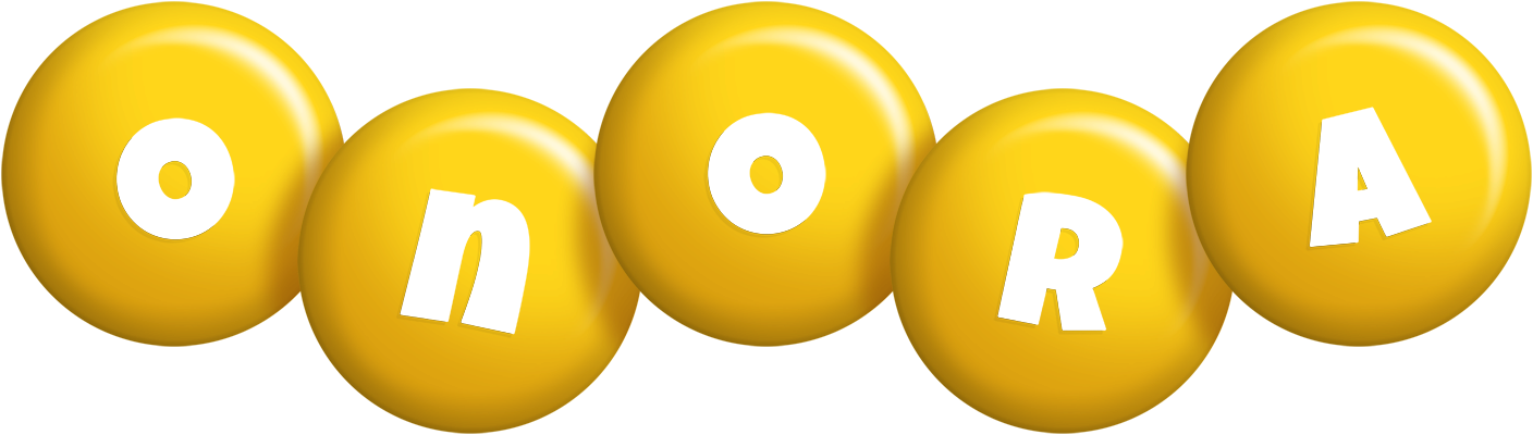 Onora candy-yellow logo