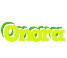 Onora citrus logo