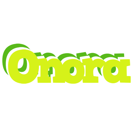 Onora citrus logo