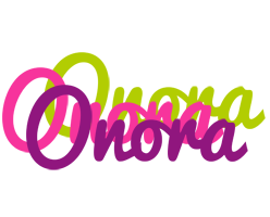 Onora flowers logo
