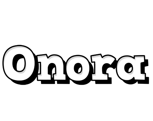 Onora snowing logo